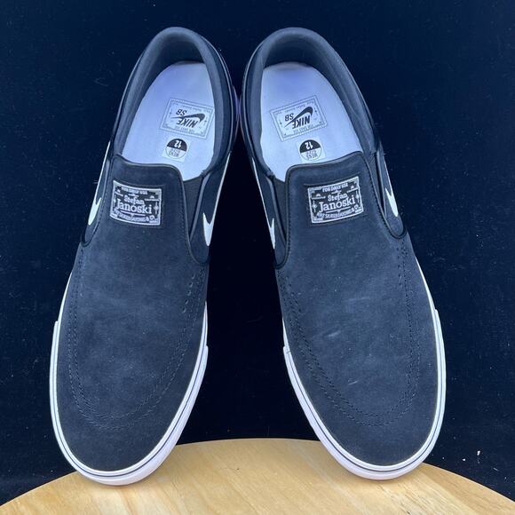 Nike SB Zoom Janoski+ Slip 'Black White' FN5893-001 Men's Size 11.5 Shoes - Picture 8 of 9